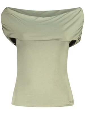 CAMISETA GUESS JEANS MANGA CORTA MUJER VERDE