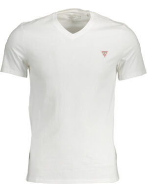 CAMISETA GUESS JEANS HOMBRE MANGA CORTA BLANCO