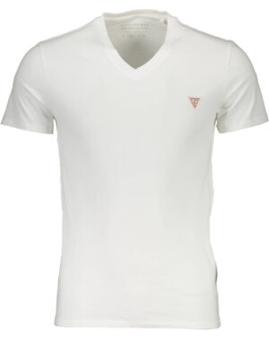 CAMISETA GUESS JEANS HOMBRE MANGA CORTA BLANCO