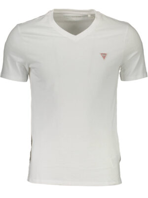 CAMISETA GUESS JEANS MANGA CORTA HOMBRE BLANCA
