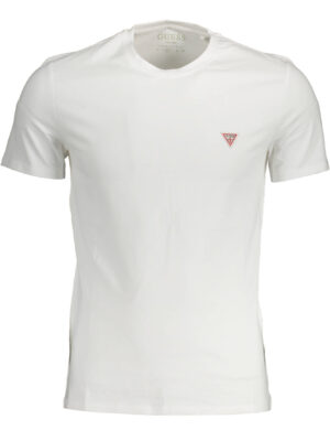 CAMISETA GUESS JEANS MANGA CORTA HOMBRE BLANCA