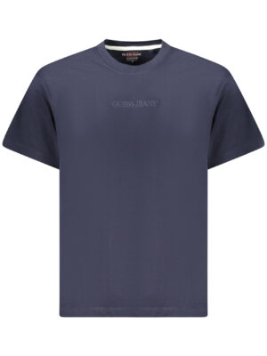 CAMISETA GUESS JEANS MANGA CORTA HOMBRE AZUL