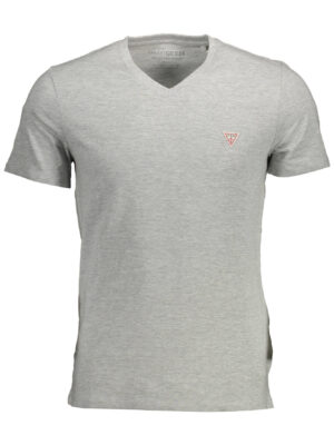 CAMISETA DE MANGA CORTA GUESS JEANS HOMBRE GRIS