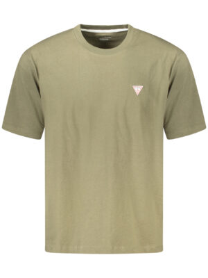 CAMISETA GUESS JEANS MANGA CORTA HOMBRE VERDE