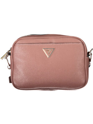 BOLSO BANDOLERA MUJER GUESS JEANS ROSA