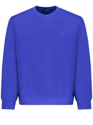 SUDADERA HOMBRE HARMONT & BLAINE AZUL SIN CREMALLERA