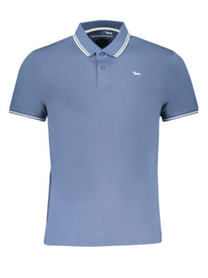 POLO MANGA CORTA HOMBRE HARMONT & BLAINE AZUL