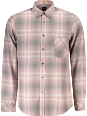 CAMISA HUGO BOSS MANGA LARGA HOMBRE ROSA