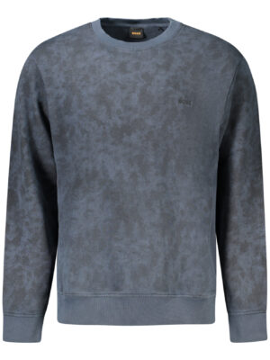 SUDADERA HUGO BOSS CON CREMALLERA PARA HOMBRE AZUL