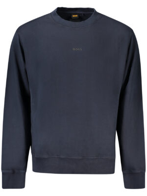 SUDADERA HUGO BOSS CON CREMALLERA PARA HOMBRE AZUL