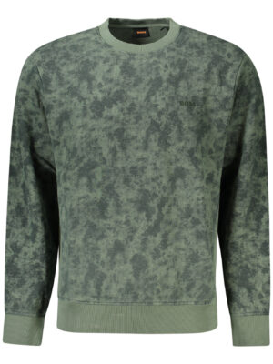 SUDADERA HUGO BOSS SIN CREMALLERA HOMBRE VERDE