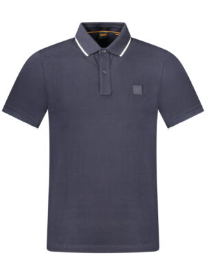 POLO HUGO BOSS MANGA CORTA HOMBRE AZUL