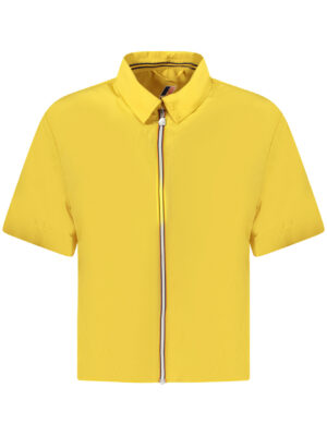 CAMISA MANGA CORTA K-WAY MUJER AMARILLA