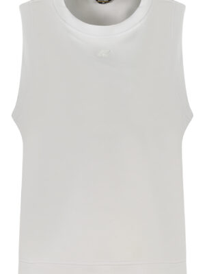 CAMISETA SIN MANGAS BLANCA DE MUJER K-WAY