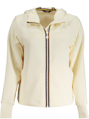 SUDADERA MUJER CREMALLERA K-WAY BEIGE