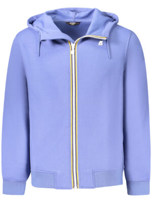SUDADERA CON CREMALLERA PARA HOMBRE K-WAY AZUL
