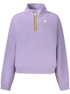 SUDADERA K-WAY SIN CREMALLERA MUJER MORADA