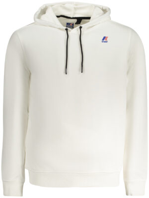 SUDADERA K-WAY SIN CREMALLERA HOMBRE BLANCA