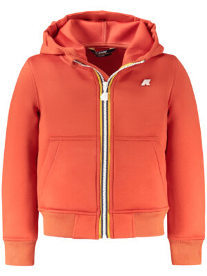CHAQUETA DEPORTIVA K-WAY NIÑO NARANJA