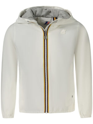 CHAQUETA DEPORTIVA K-WAY NIÑO BLANCA