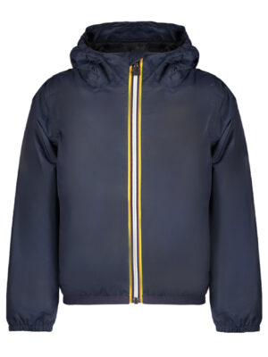 CHAQUETA DEPORTIVA K-WAY AZUL PARA NIÑO