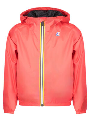 CHAQUETA DEPORTIVA K-WAY ROJA PARA NIÑO