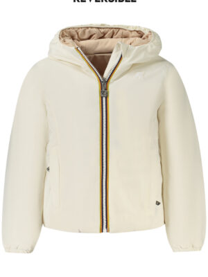 CHAQUETA K-WAY NIÑA BLANCA