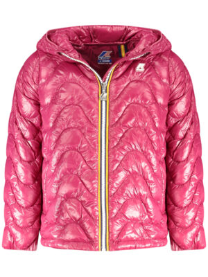 CHAQUETA K-WAY NIÑA MORADA
