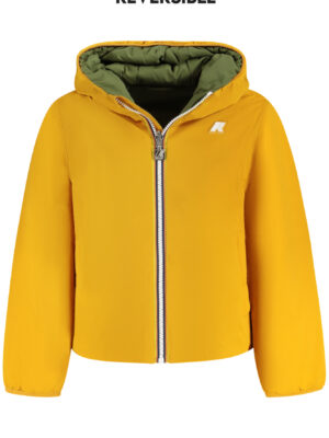 CHAQUETA K-WAY NIÑOS AMARILLA