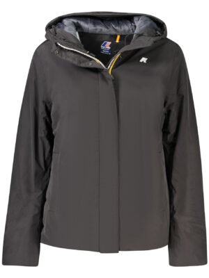CHAQUETA NEGRA DE MUJER K-WAY