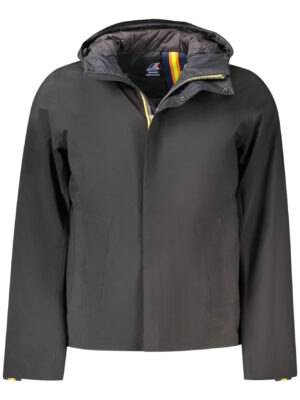 CHAQUETA NEGRA DE HOMBRE K-WAY