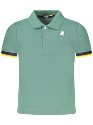 POLO K-WAY MANGA CORTA NIÑO VERDE
