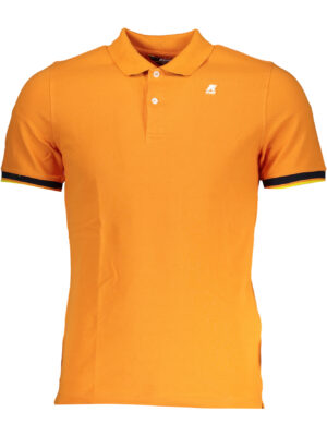 POLO MANGA CORTA HOMBRE K-WAY NARANJA