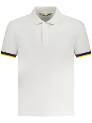 POLO K-WAY MANGA CORTA HOMBRE BLANCO