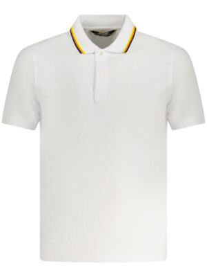 POLO K-WAY MANGA CORTA HOMBRE BLANCO