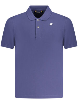 POLO K-WAY MANGA CORTA HOMBRE AZUL