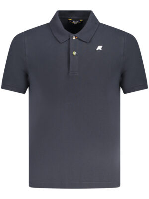 POLO K-WAY MANGA CORTA HOMBRE AZUL