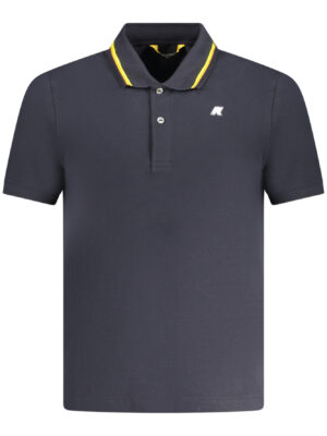 POLO K-WAY MANGA CORTA HOMBRE AZUL