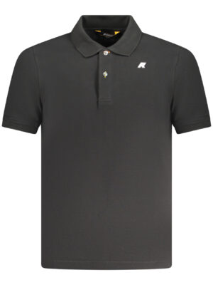 POLO K-WAY MANGA CORTA HOMBRE NEGRO