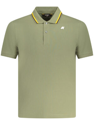 POLO K-WAY MANGA CORTA HOMBRE VERDE