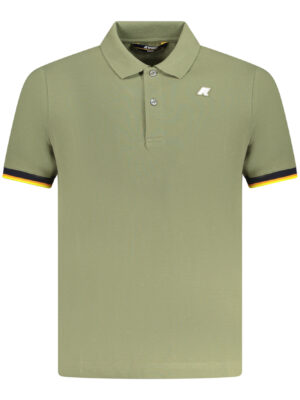 POLO K-WAY MANGA CORTA HOMBRE VERDE