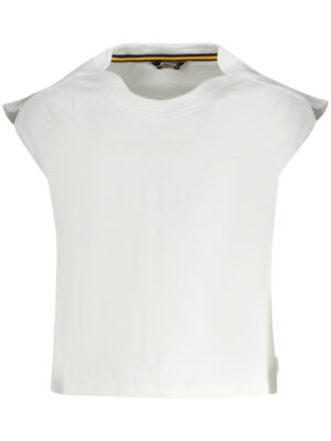 CAMISETA MANGA CORTA K-WAY NIÑA BLANCA