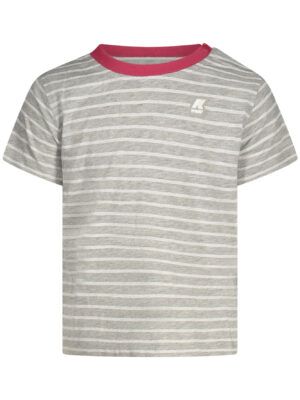CAMISETA MANGA CORTA K-WAY NIÑA GRIS
