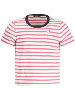 CAMISETA MANGA CORTA K-WAY NIÑO BLANCA