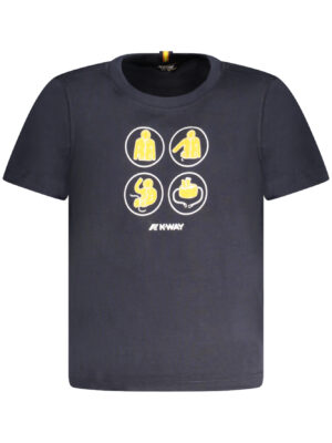 CAMISETA MANGA CORTA K-WAY NIÑO AZUL