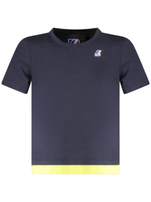 CAMISETA DE MANGA CORTA K-WAY NIÑO AZUL