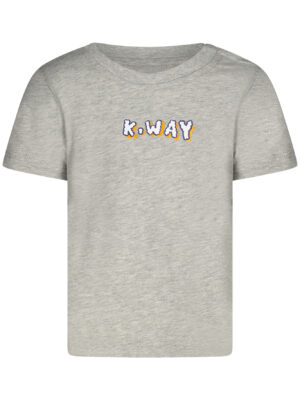 CAMISETA MANGA CORTA K-WAY NIÑO GRIS