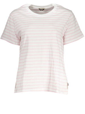 CAMISETA MUJER K-WAY MANGA CORTA BLANCO