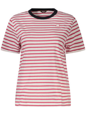 CAMISETA DE MANGA CORTA K-WAY MUJER ROSA
