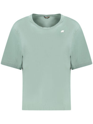 CAMISETA MANGA CORTA K-WAY MUJER VERDE